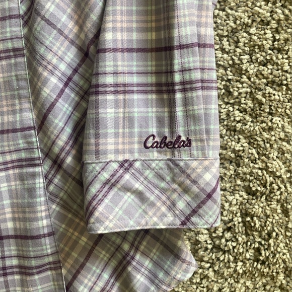 Cabela’s button up shirt - Picture 6 of 7